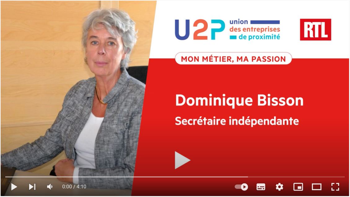 « Mon métier, ma passion » – Dominique Bisson, Secrétaire indépendante